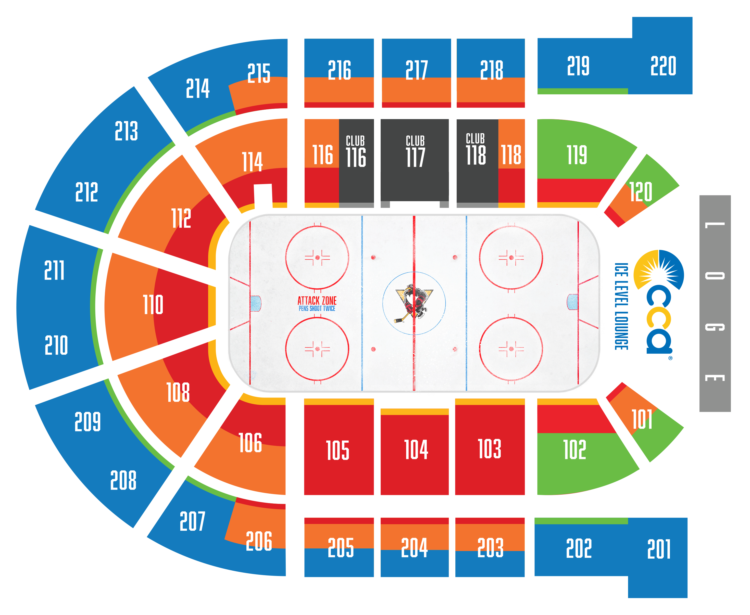 Updated Seating Chart