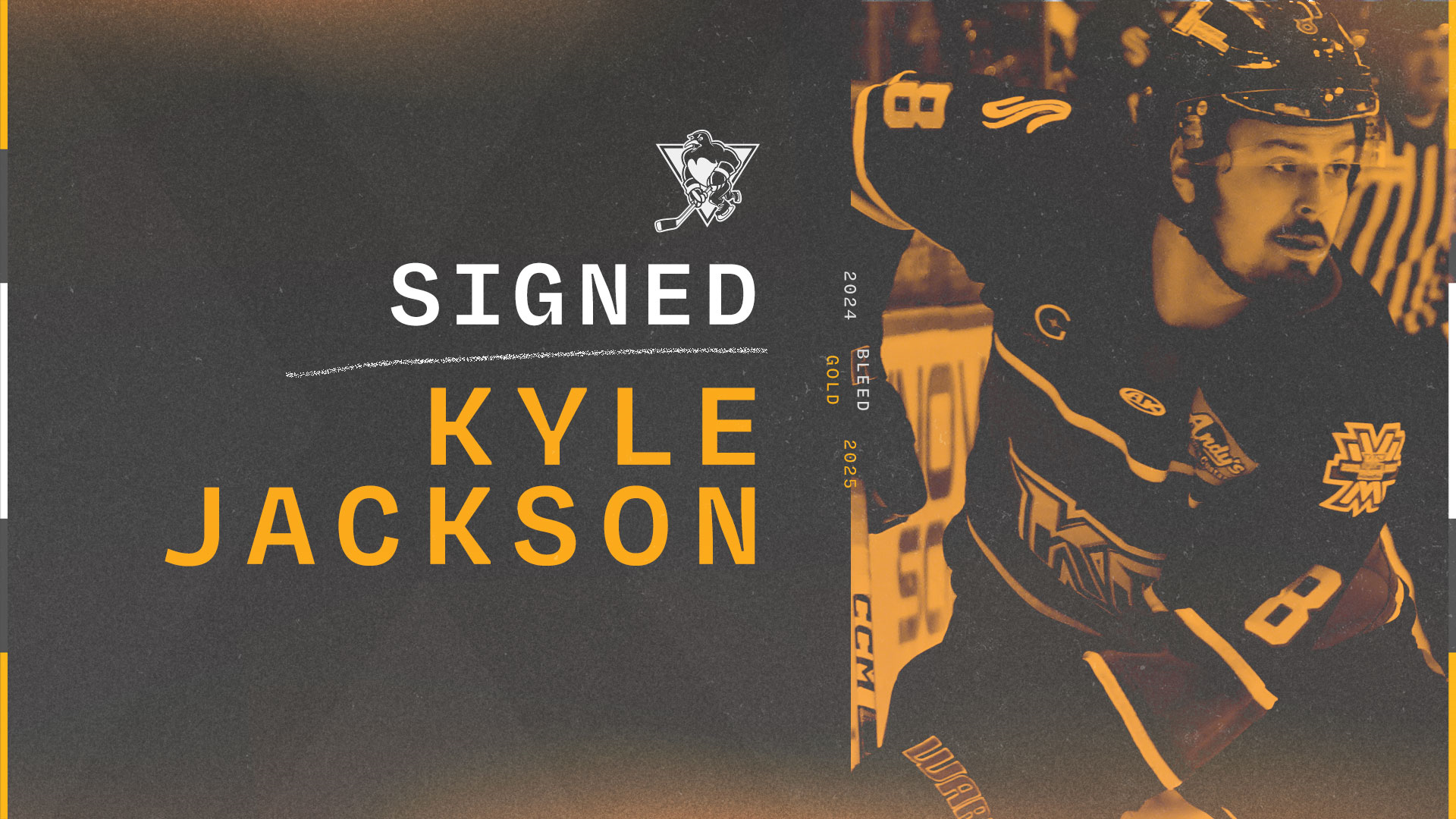 PENGUINS SIGN FORWARD KYLE JACKSON