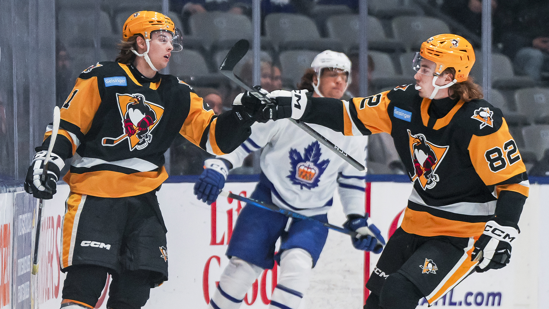 KOIVUNEN SNAGS HAT TRICK IN PENS’ 6-3 WIN AT TORONTO