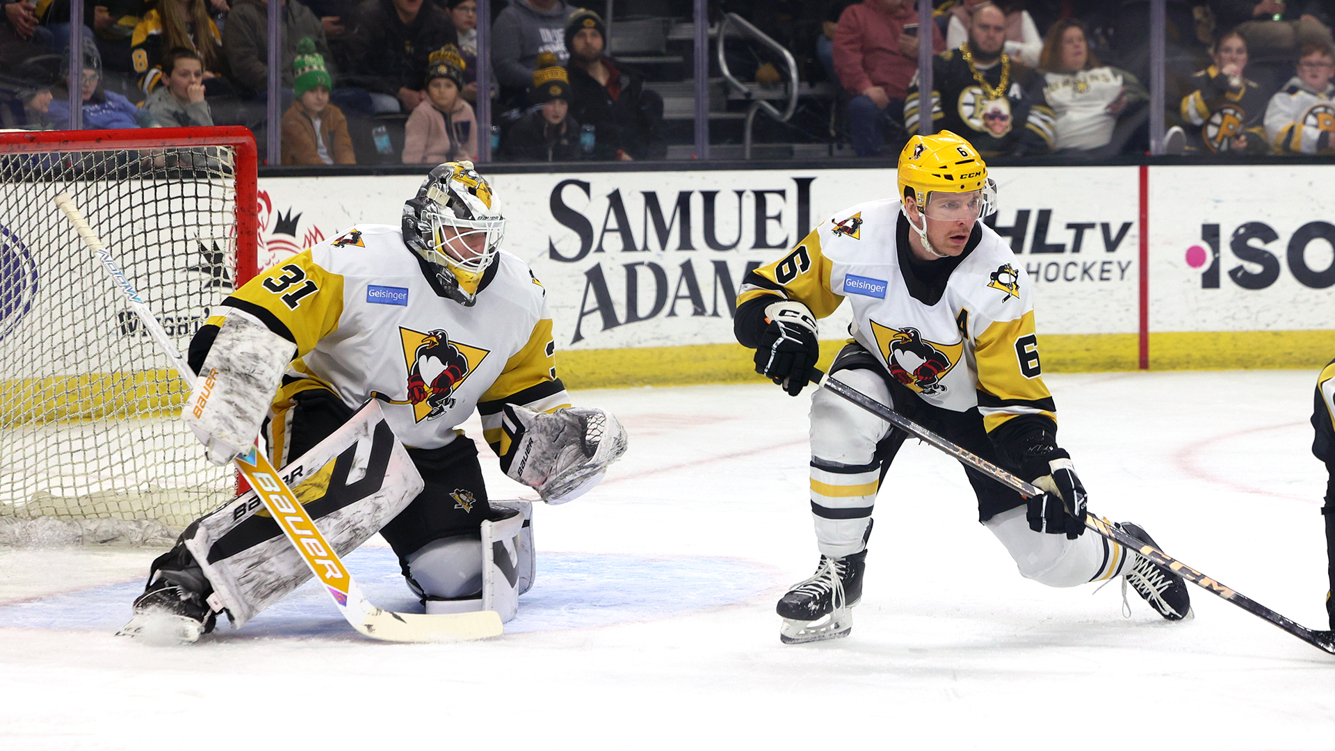 PENGUINS STUNNED IN 5-4 OVERTIME LOSS AT PROVIDENCE