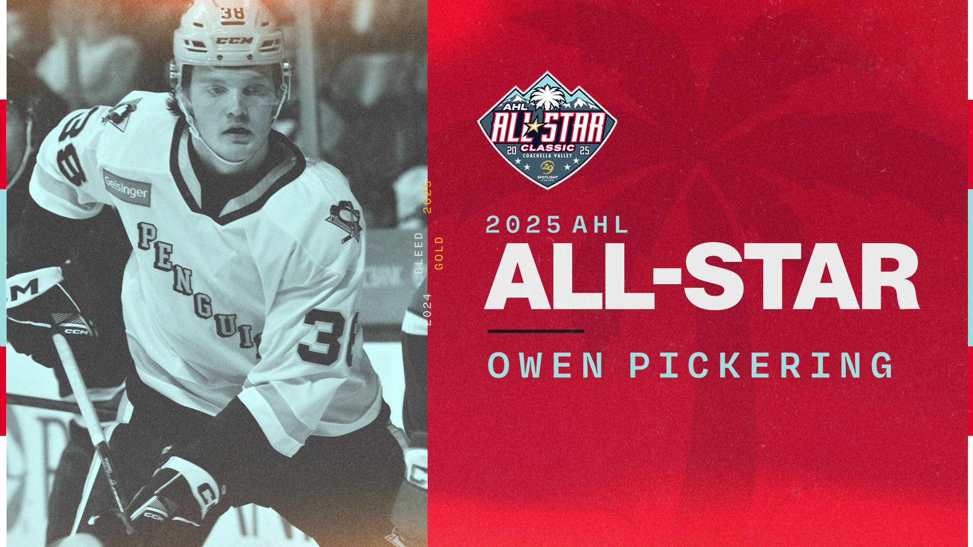 OWEN PICKERING ADDED TO 2025 AHL ALL-STAR CLASSIC