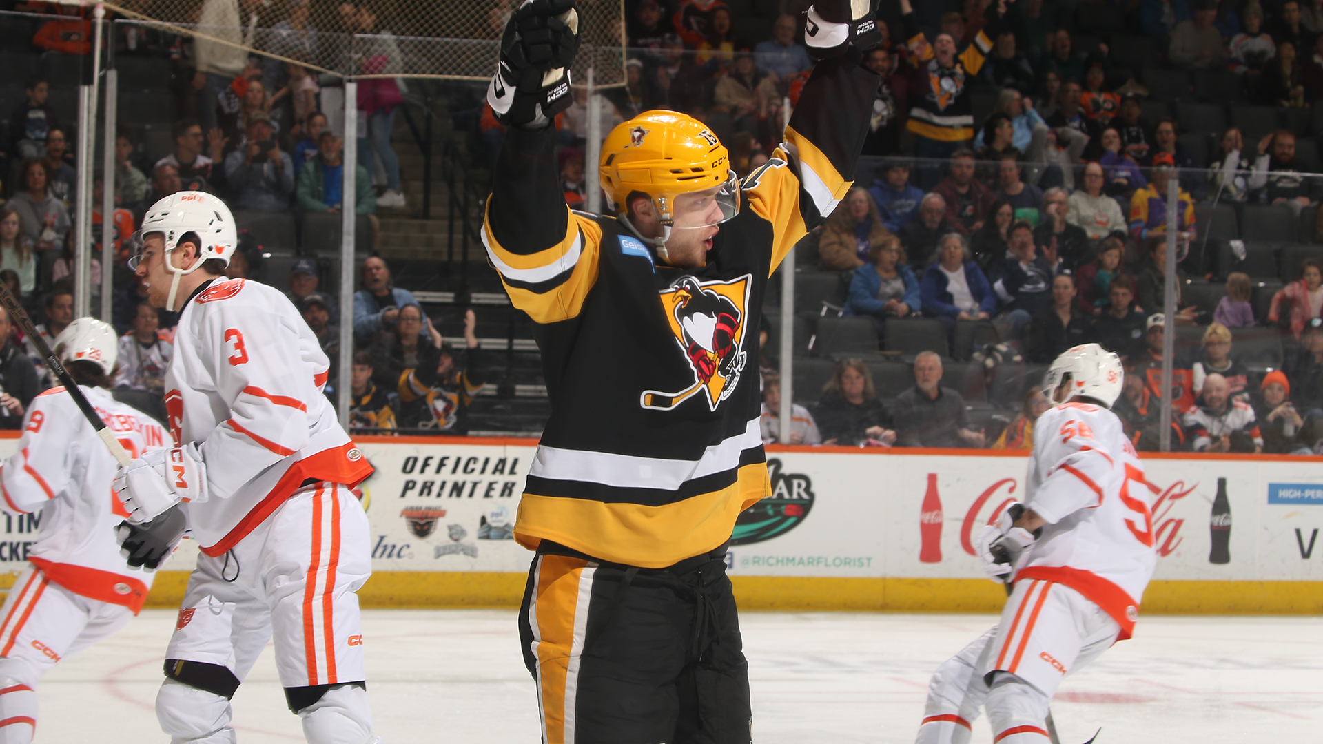 PENGUINS OUTLAST PHANTOMS, 5-3